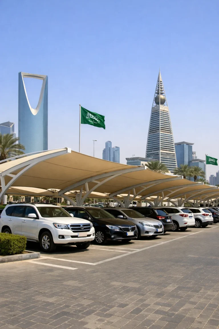 Car Parking Shades & Desert Tents in Jeddah, Saudi Arabia
