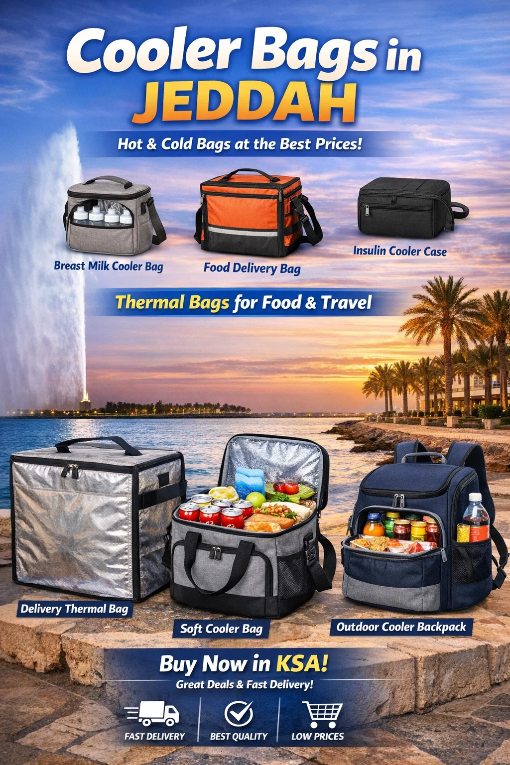 Cooler Bag Manufacturer in Jeddah
