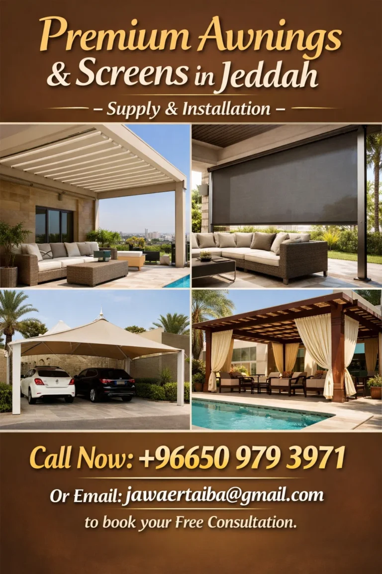 Premium Awnings and Screens in Jeddah