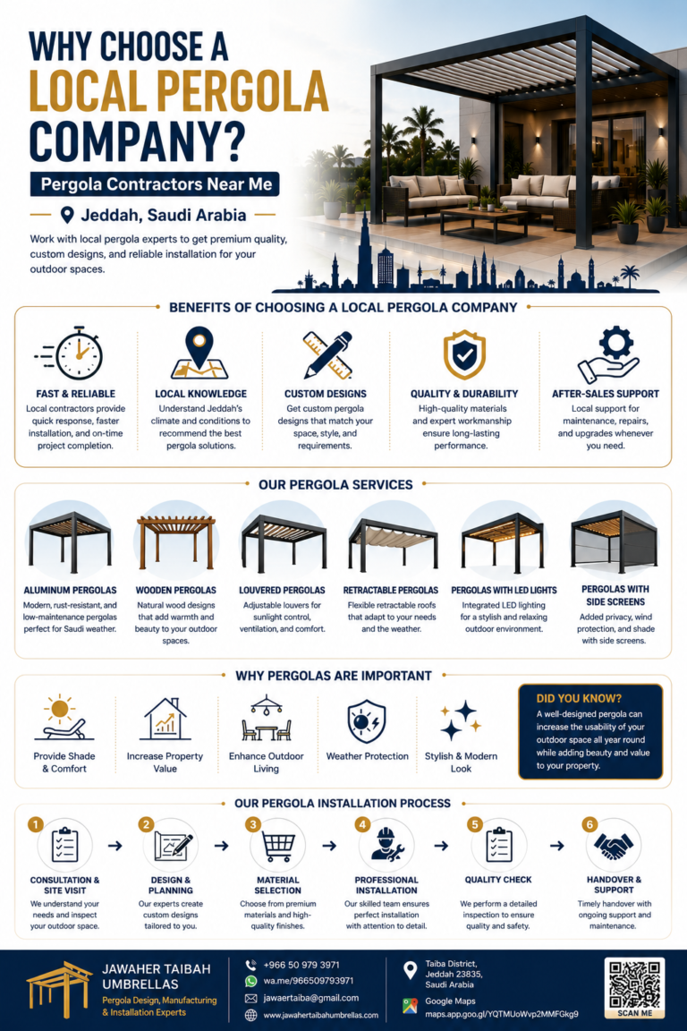 Why choose a local pergola company